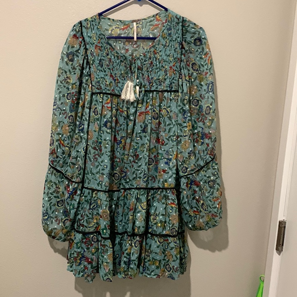 FREE PEOPLE mini-dress.  Size-M